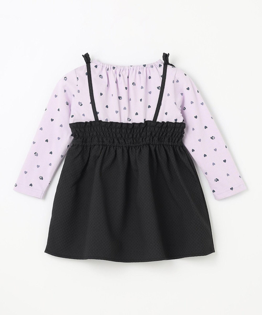 組曲 KIDS 【90-100㎝】ビスチェ＆ハートコンビ チュニック 