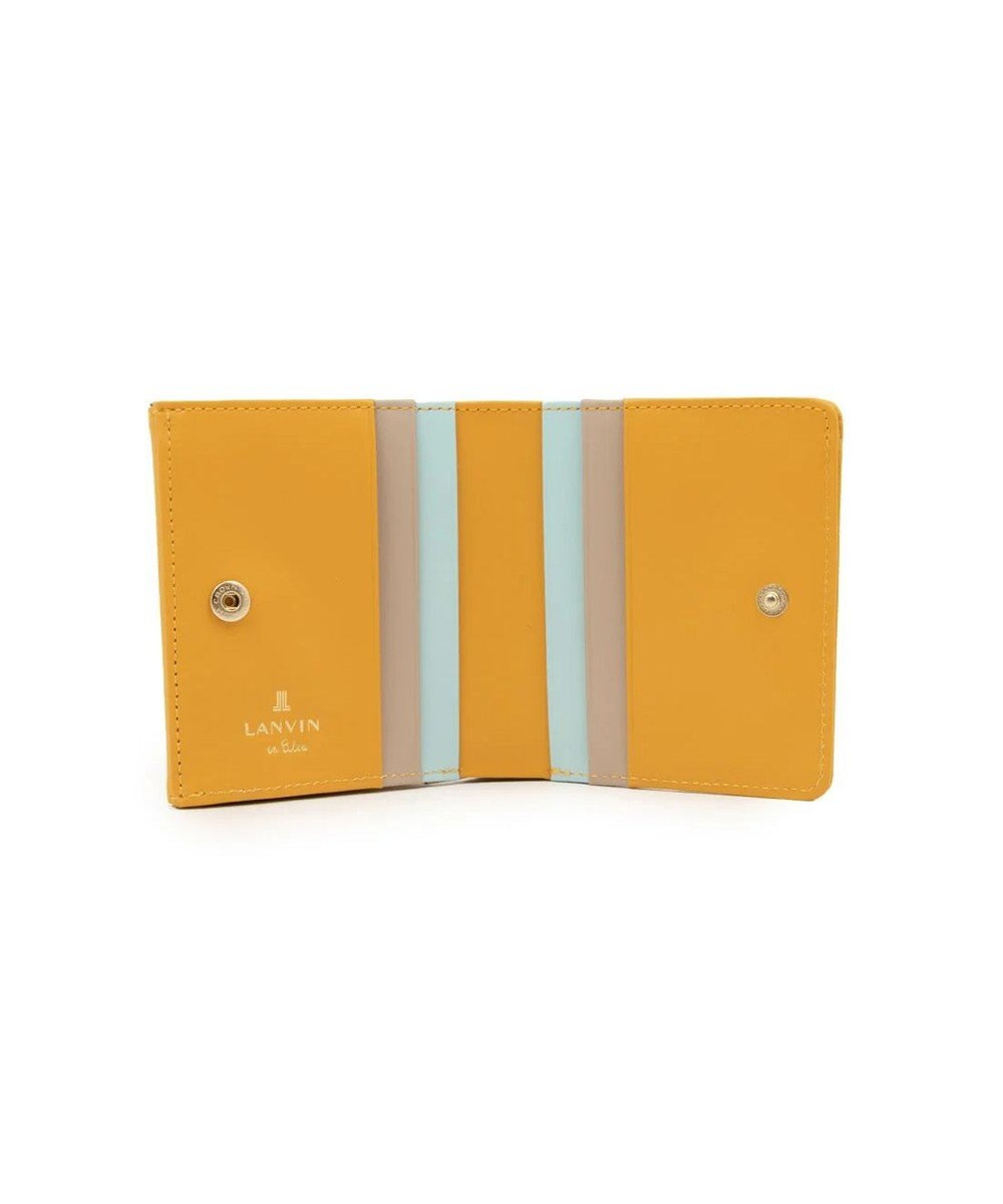 LANVIN en Bleu リュクサンブールカラー 外ボックス二つ折り財布 