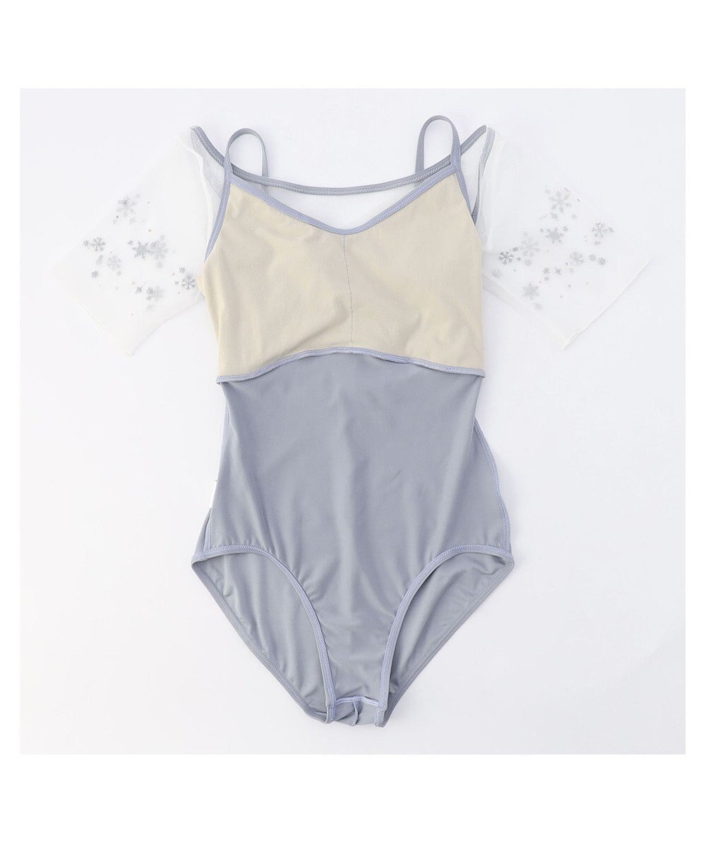 Chacott ハーフスリーブレオタード 