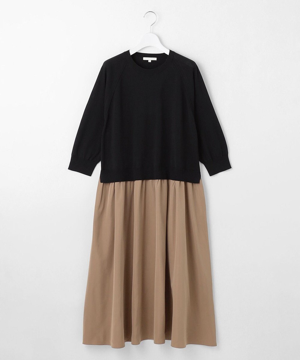 自由区 S 【洗える】タフタコンビ ワンピース 