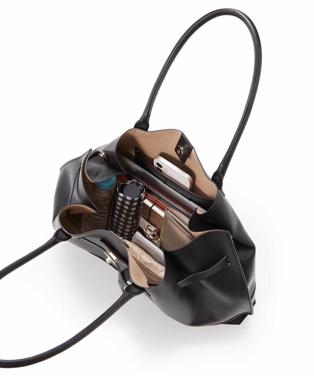 TOPKAPI 【TREASURE TOPKAPI】シュリンクレザー ベルトデザインA4トートバッグ 