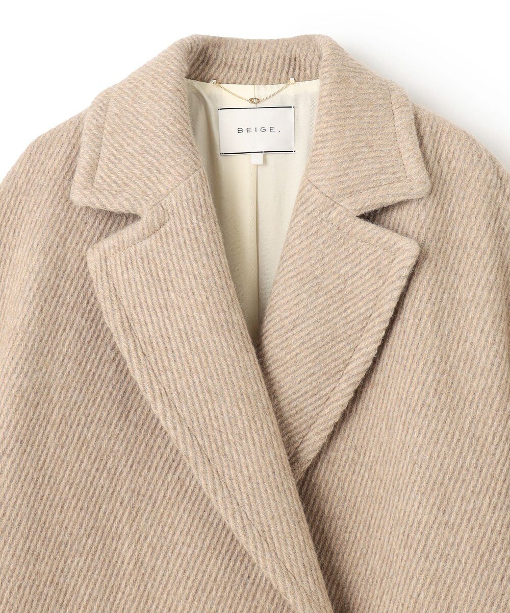 BEIGE， CUJAS / チェスターコート 