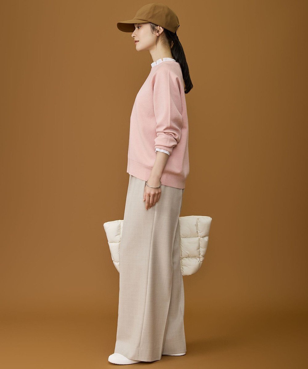 自由区 S 【カタログ掲載】スムージーラグランスリーブ ニット 