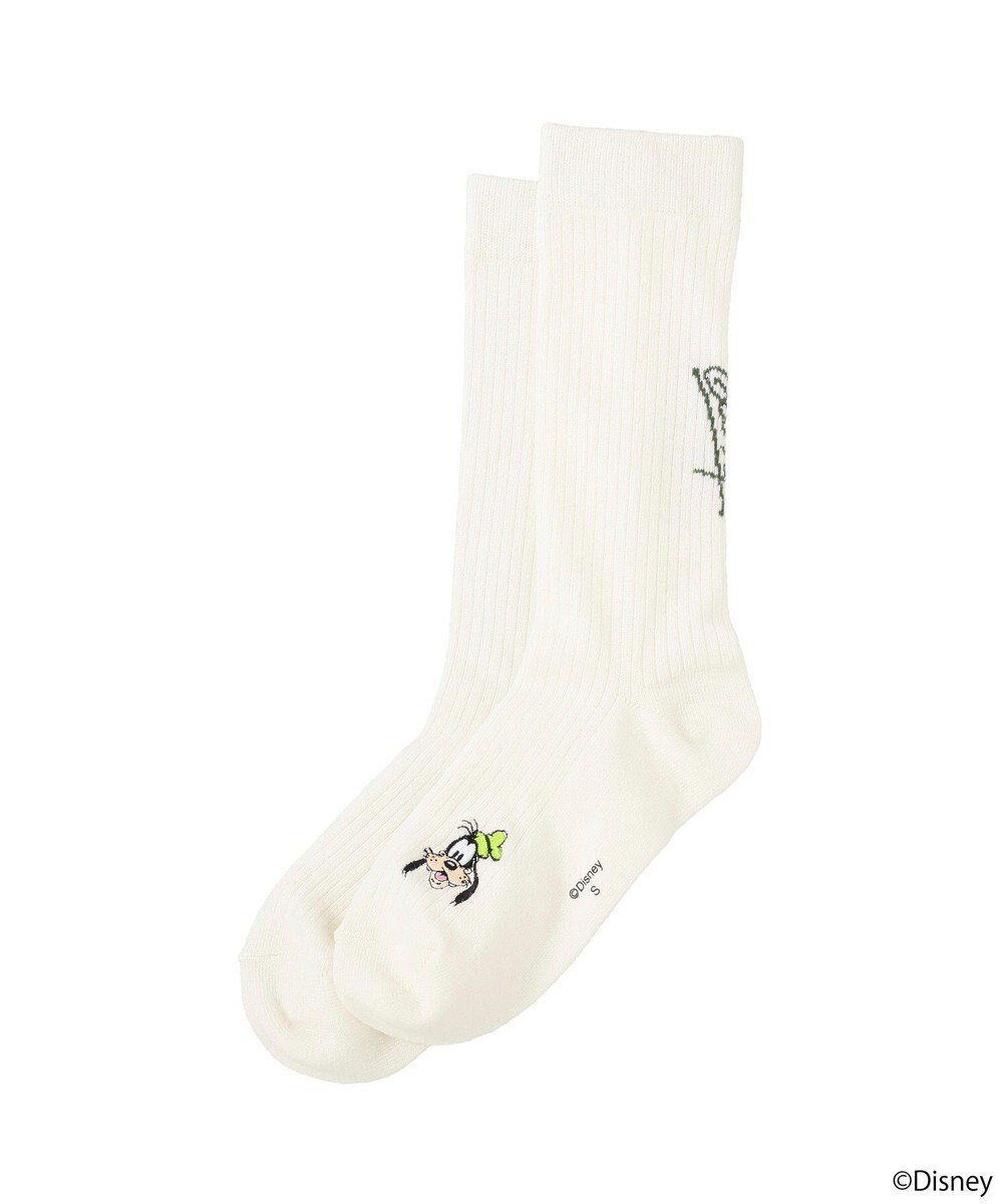 earth music&ecology 【予約】Disney/アソート刺繍入り靴下 