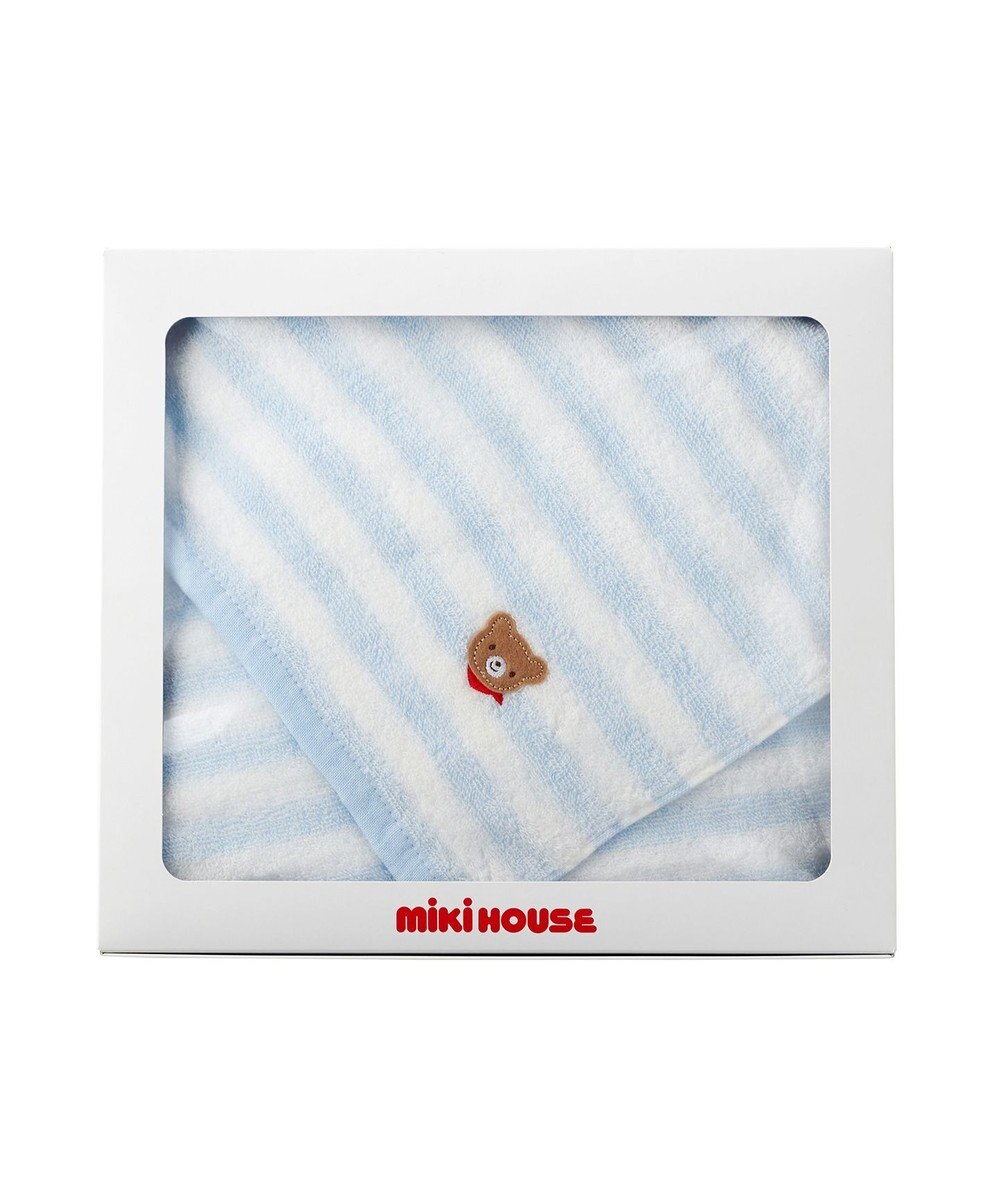 MIKI HOUSE HOT BISCUITS 【ミキハウス】 バスタオル【BOX付き】 