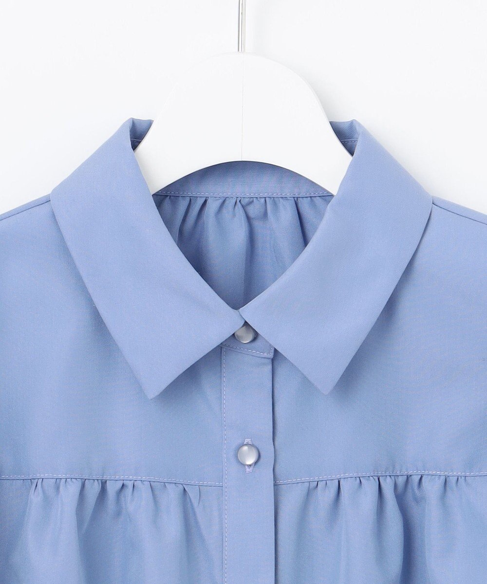 Feroux 【大好評につき追加生産決定！】袖チュールブラウス 