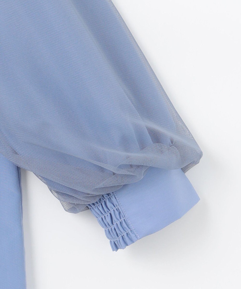 Feroux 【大好評につき追加生産決定！】袖チュールブラウス 