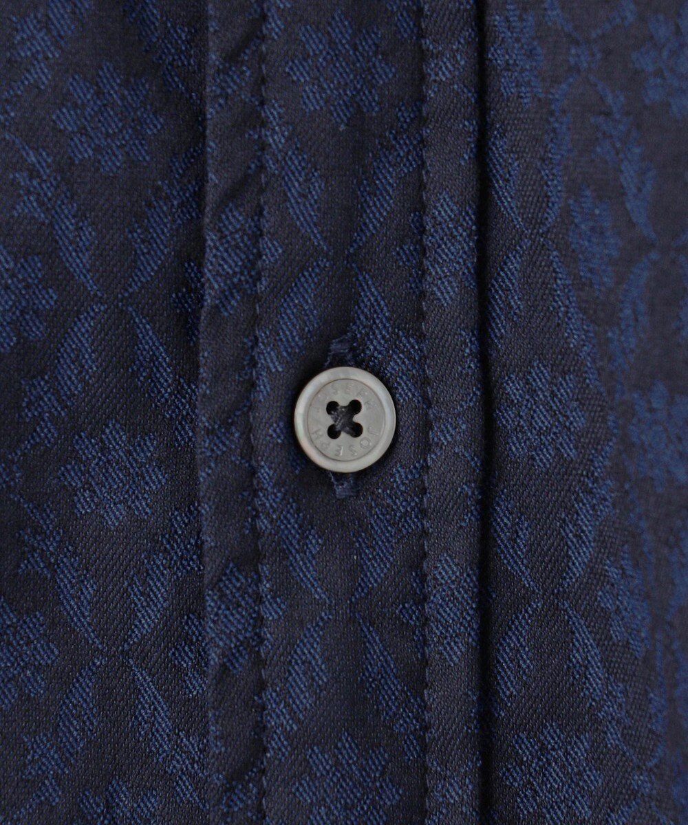 JOSEPH HOMME オーナメントジャガードストレッチ　レギュラーカラーシャツ 