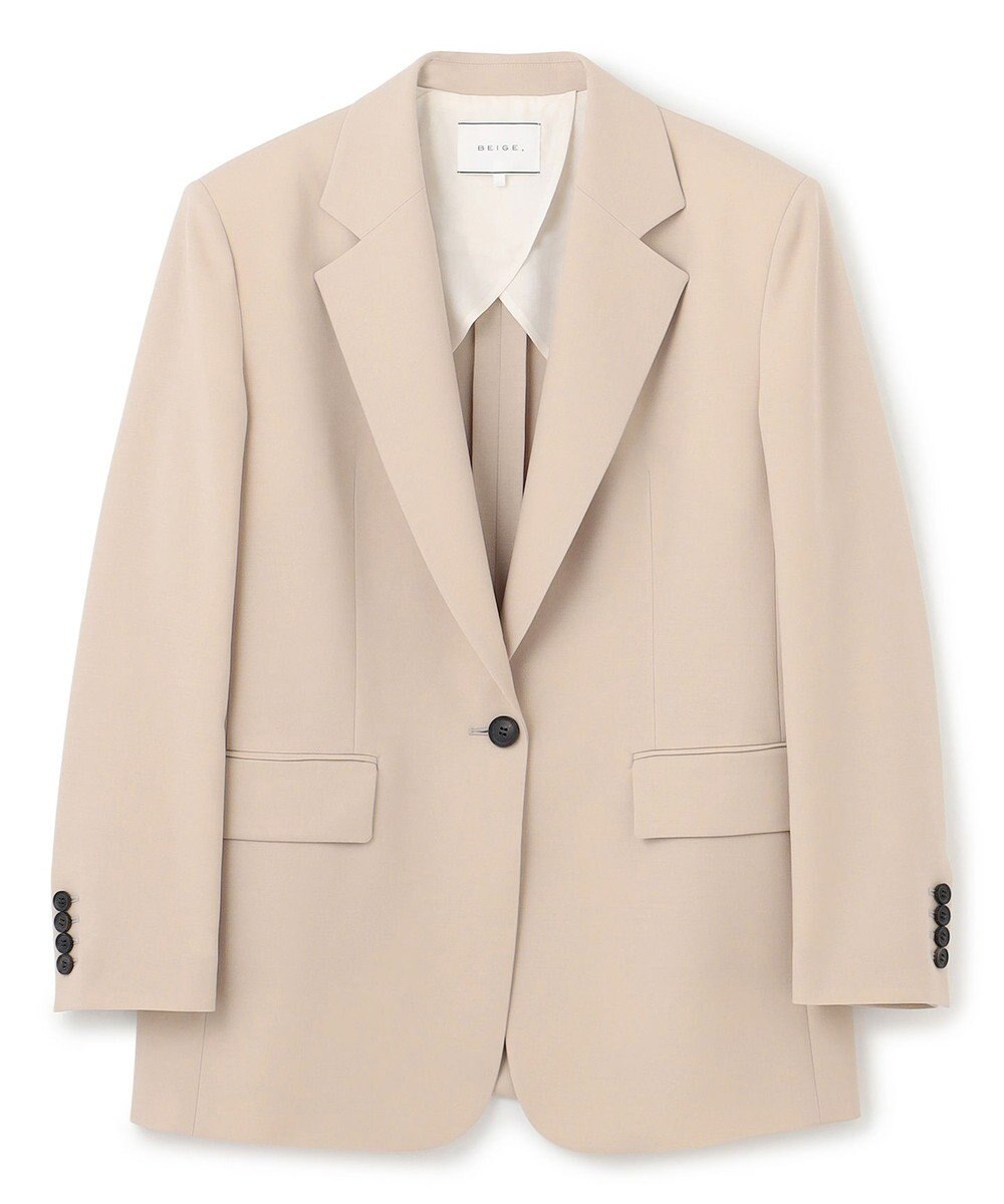 BEIGE， 【Oggi 6月号掲載】OREGANO / サマーウールテーラードジャケット 