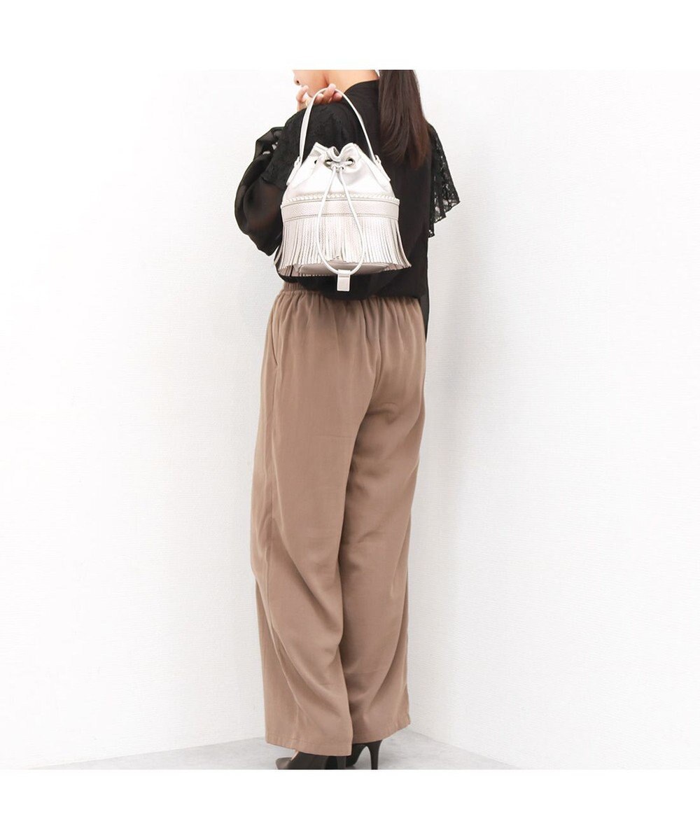 UNBILLION カシュカシュ cachecache / ボールチェーンポイントタッセルドロストショルダー 