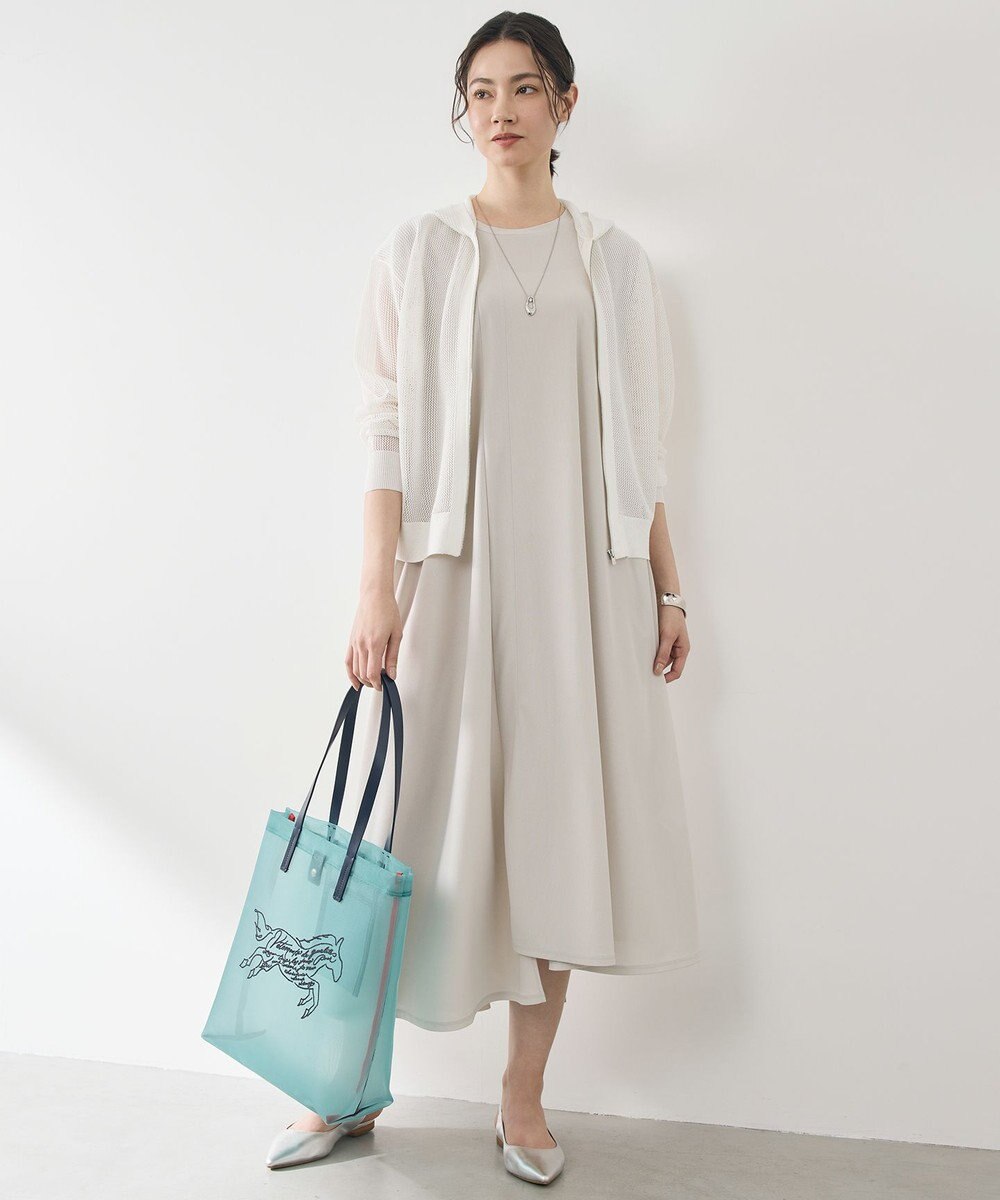 自由区 【カタログ掲載・コラボ・A4サイズ収納可】ホースメッシュトート バッグ 