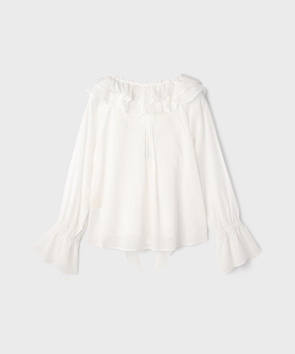 GRACE CONTINENTAL フリルブラウス 