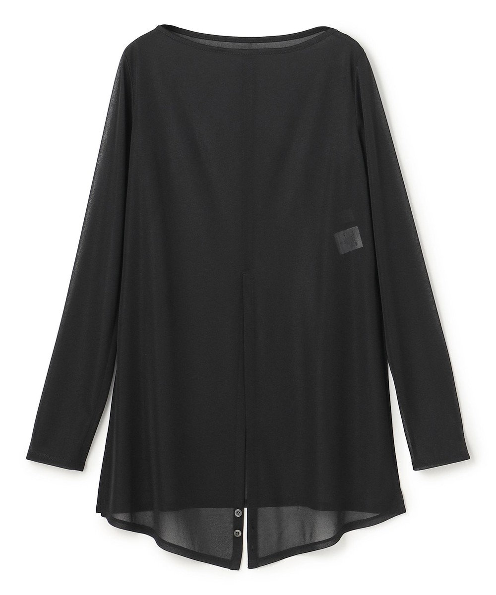 uncrave トリコットシフォン カシュクールトップス 