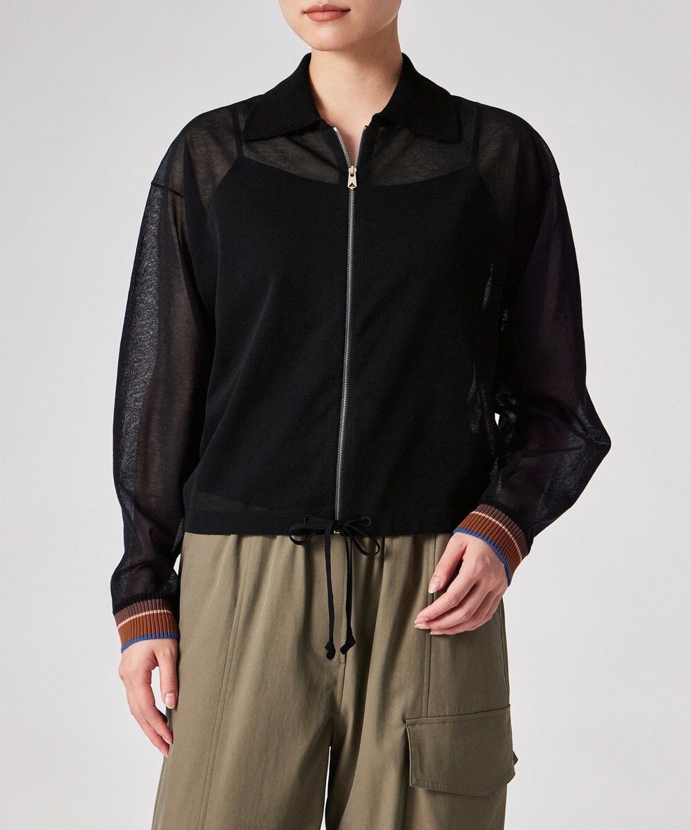 Paul Smith ドローストリング ジップアップブルゾン 