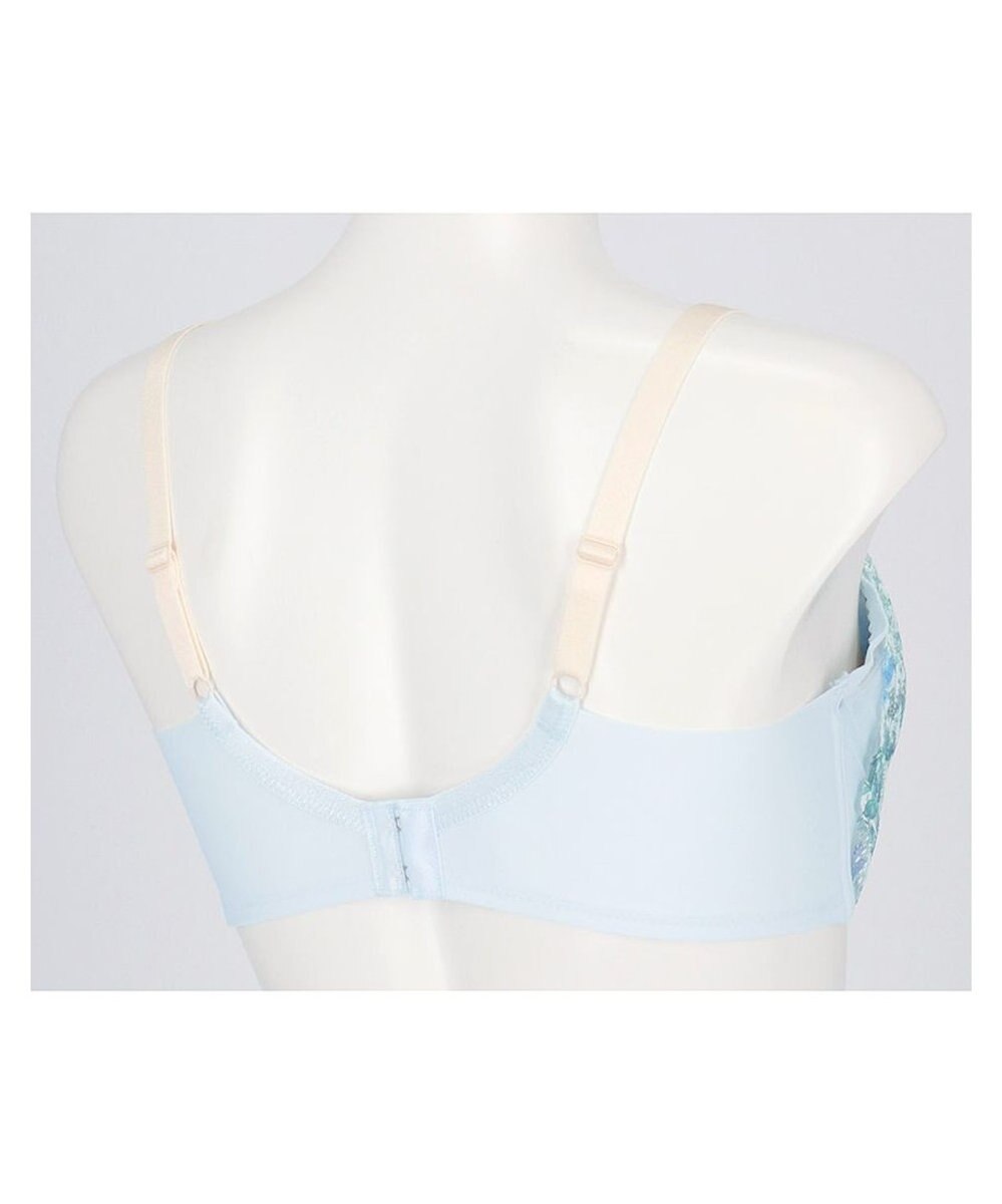 une nana cool MADE WITH LIBERTY FABRIC さあわたし レース 脇高ブラジャー 