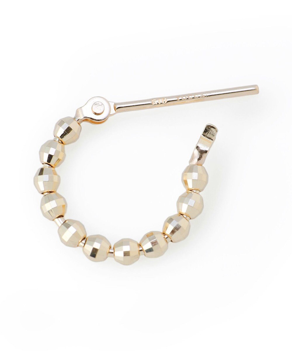 TOCCA 【WEB限定】FULL OF GLITTER PIERCED EARRINGS K10 ピアス 