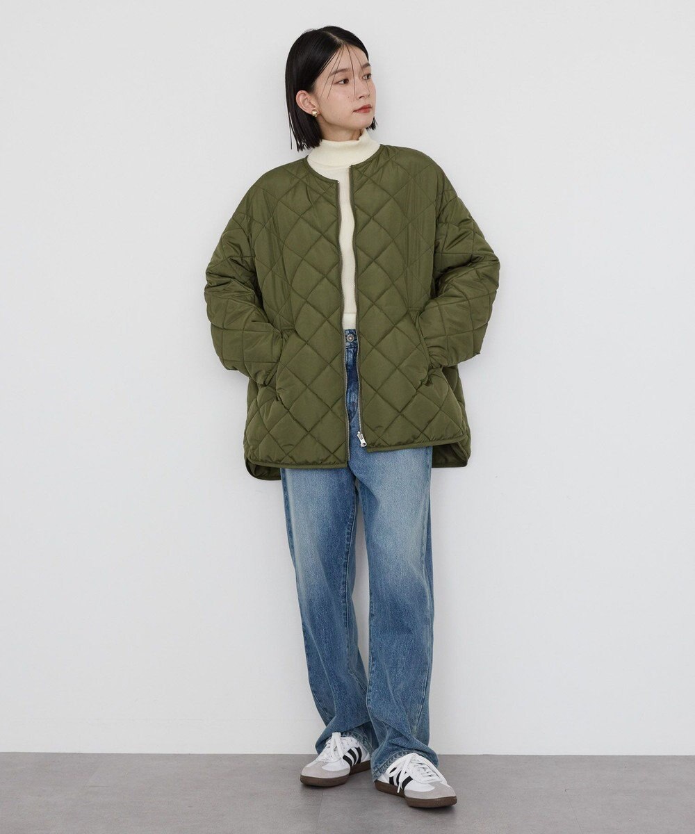 AMERICAN HOLIC 軽ポカリバーシブルキルティングコート 