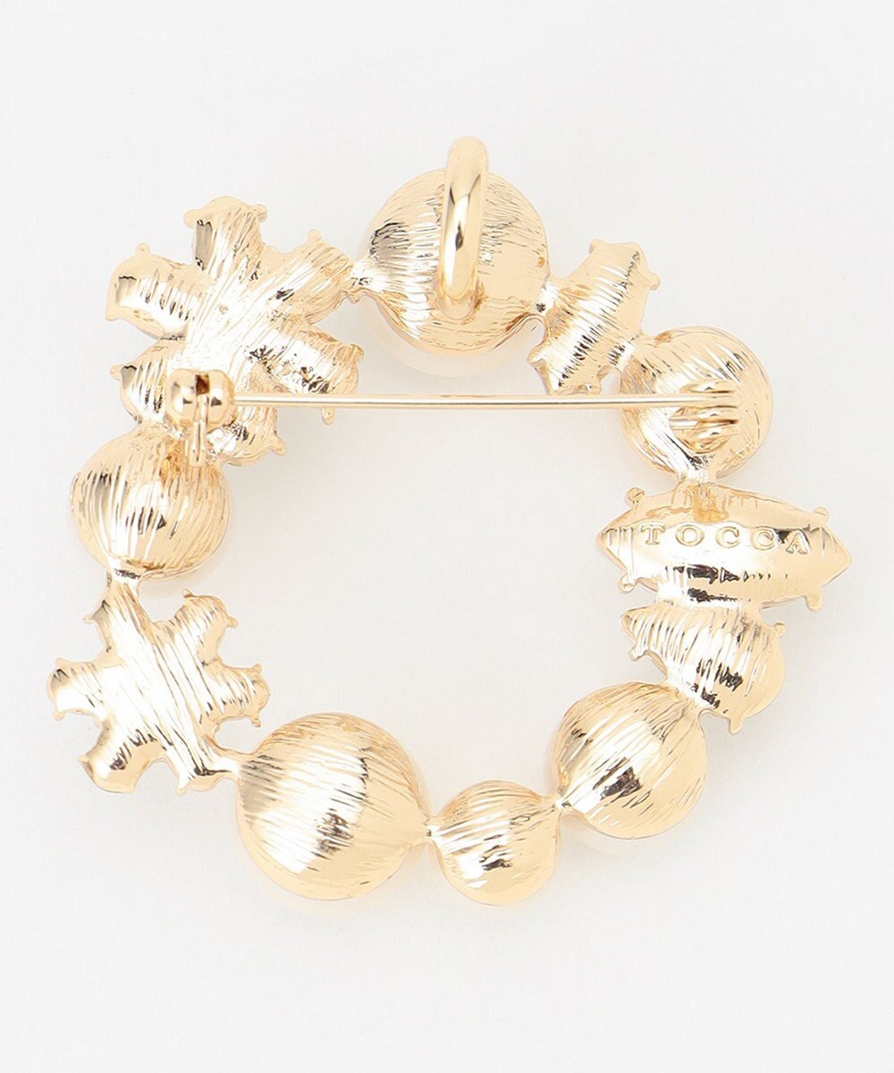 TOCCA BOUQUET BROOCH NECKLACE 2WAY ブローチネックレス 