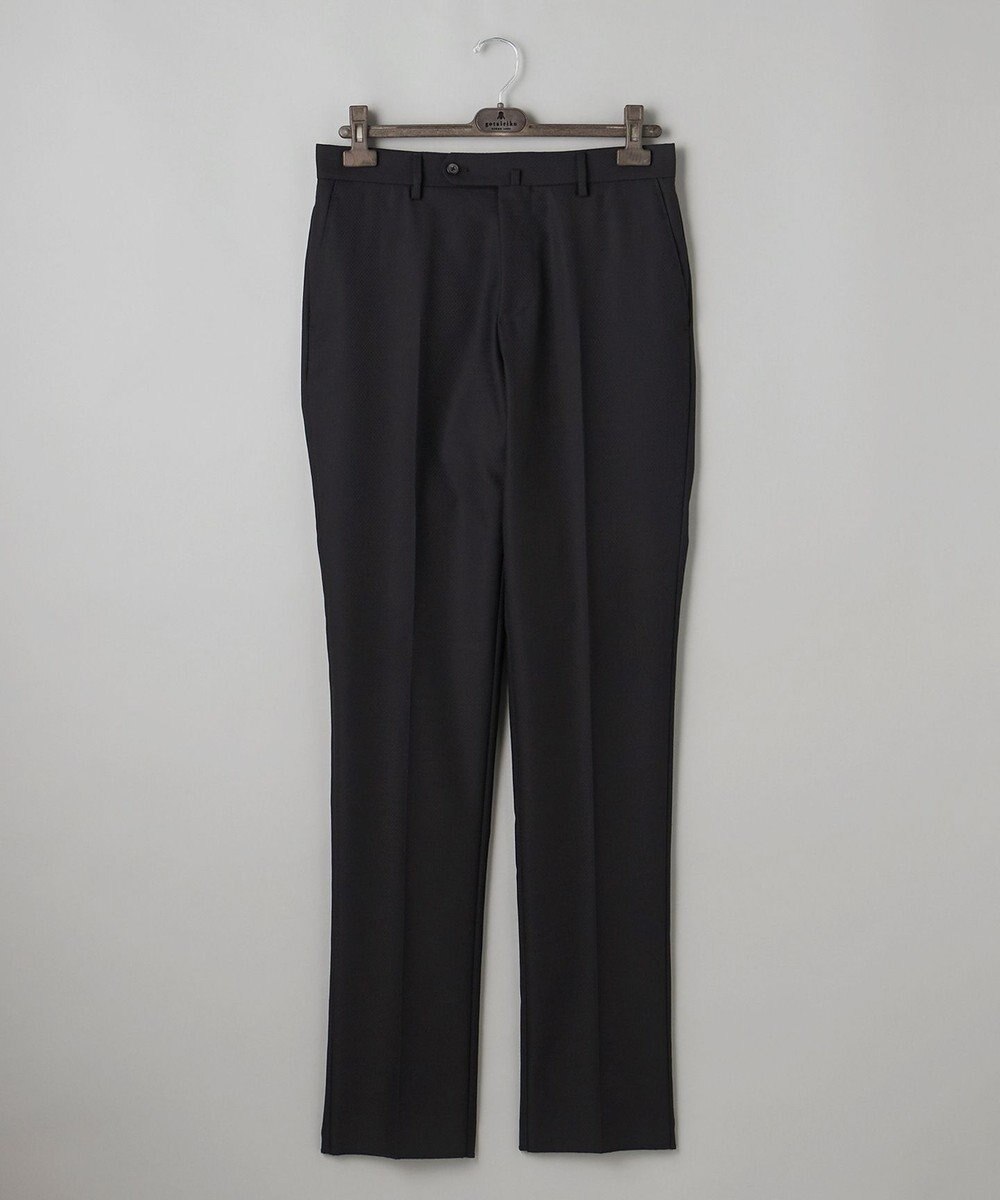 GOTAIRIKU シワになりにくい【御幸毛織/みゆきけおり】DRY SPINNER(ドライスピナー)スーツ_ブラック 