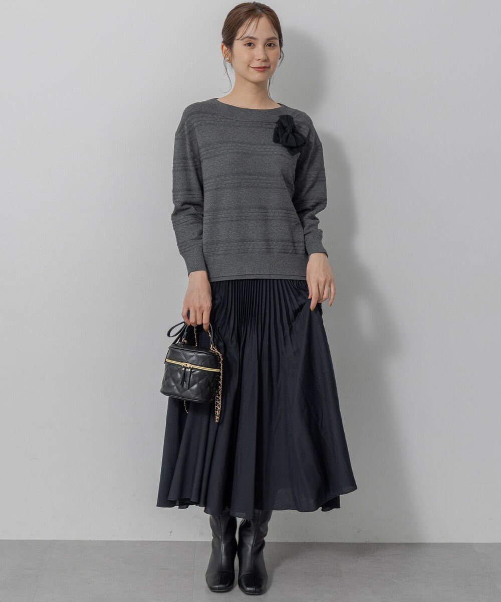 組曲 S 【加藤ローサさん着用】アンティークオーガンプリーツ スカート 