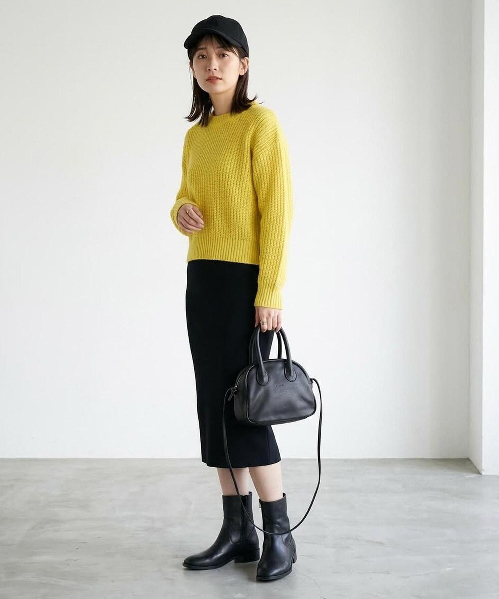 FOLNA RD ソフトレザー2WAYアールボストンバッグ 