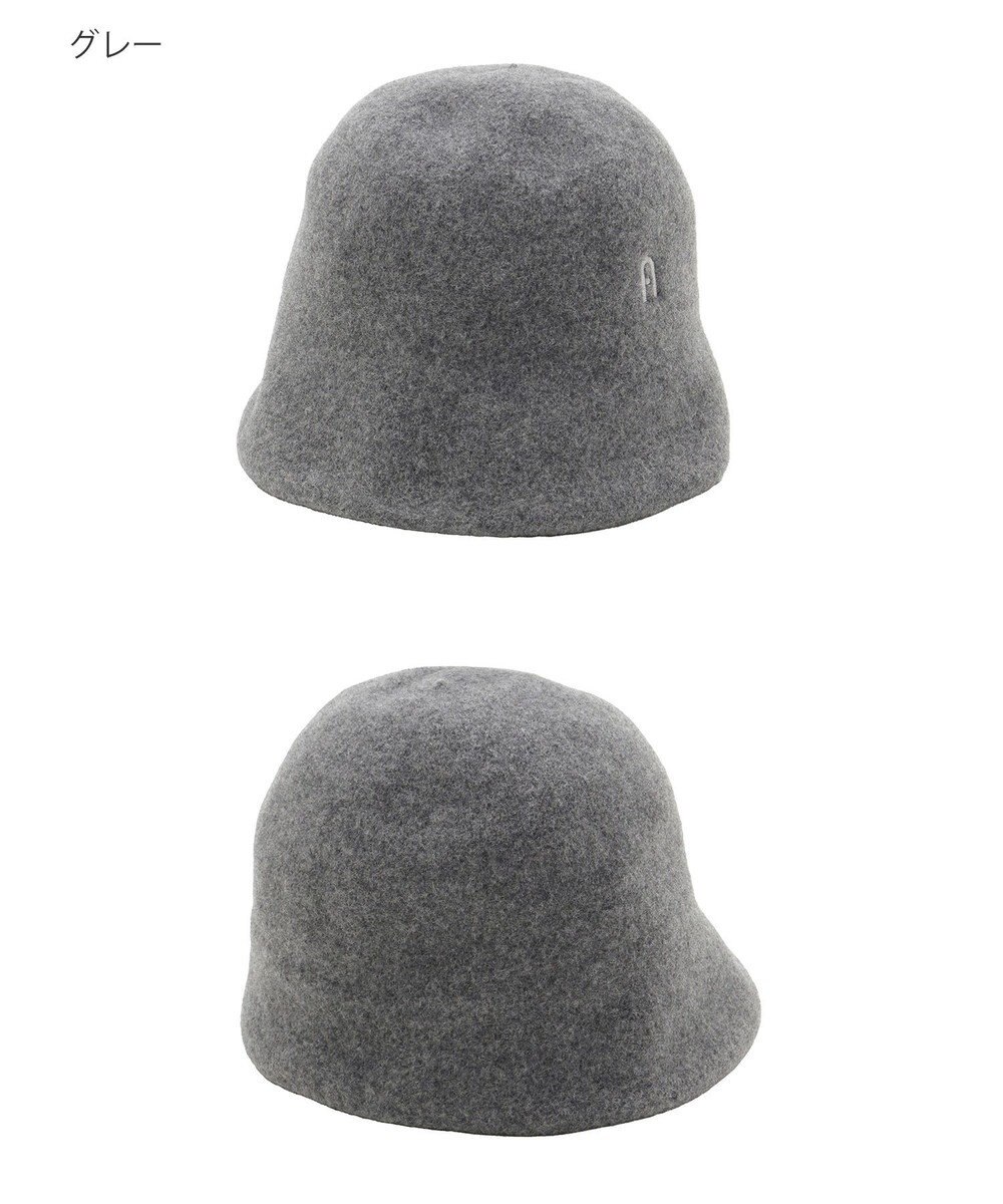 MOONBAT FURLA(フルラ) バスク つば裏ラインクロッシェハット 日本製 