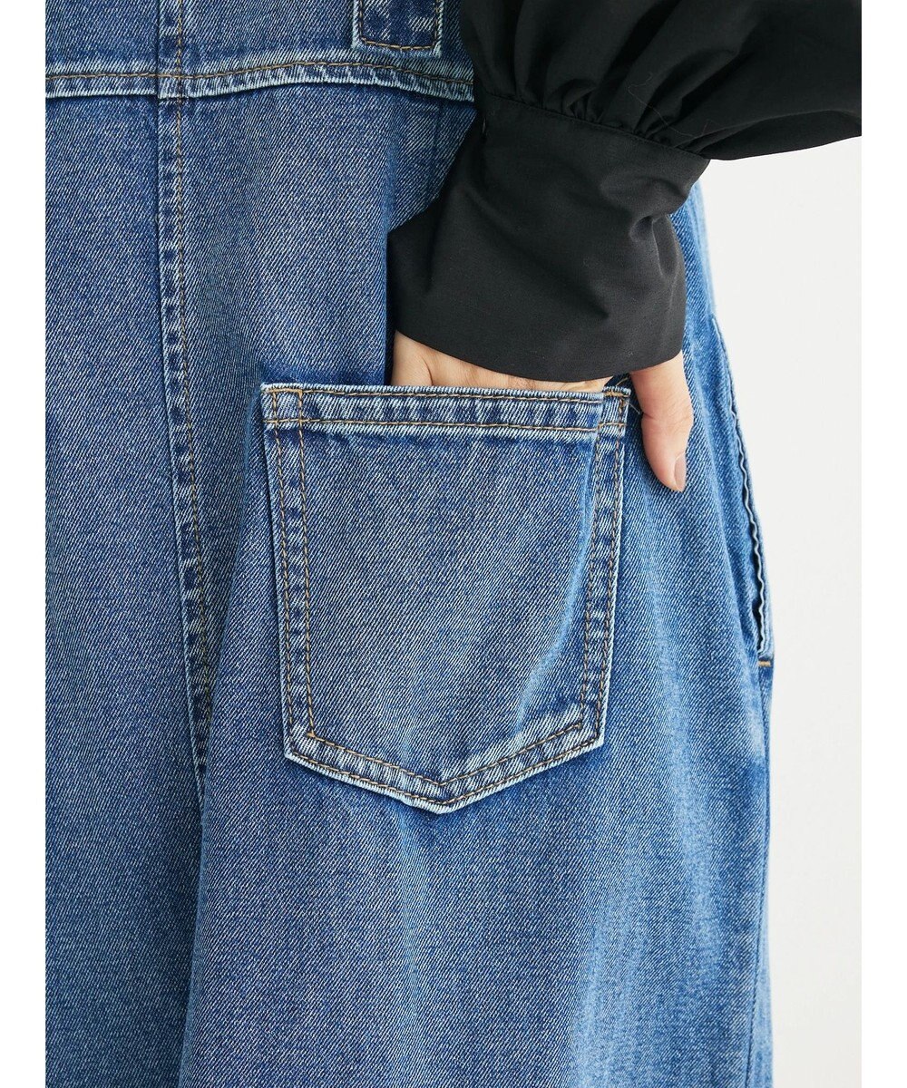 Green Parks ・ＳＵＧＡＲ　ＳＰＯＯＮ　カラーデニムジャンスカ 