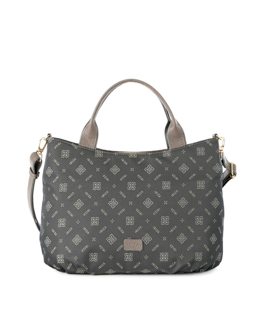 IBIZA モノグラムナイロン　2WAYバッグ 