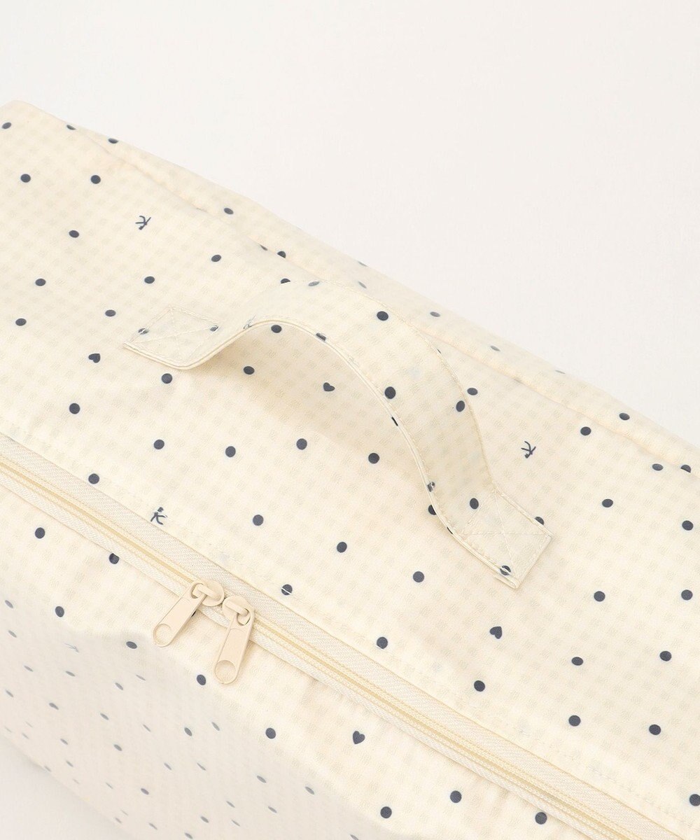 組曲 KIDS gingham K heart トラベルバッグL 