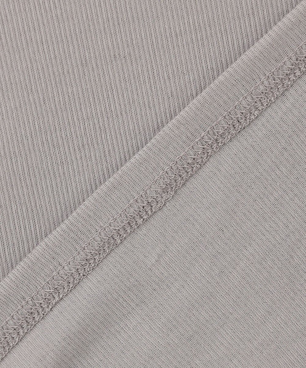 23区 【SLOW/一部店舗限定】新色追加！シアーリブロンTEE タートルネック カットソー 