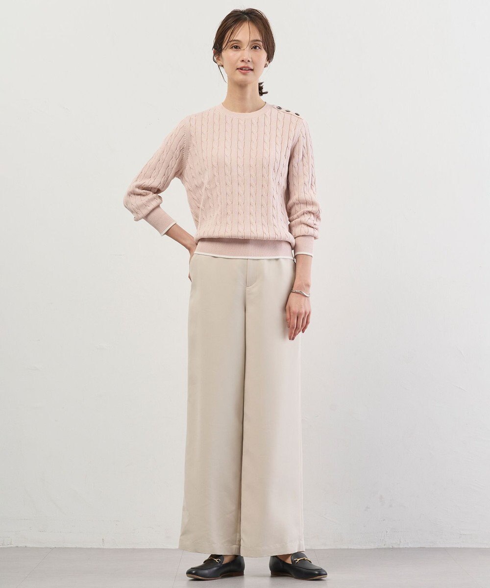 J.PRESS LADIES S CABLE ニット 