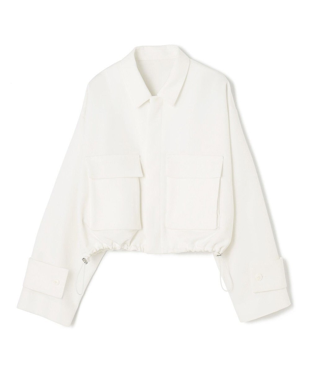 NAVE 【Nave・セットアップ可/洗える/撥水】スパンツイル ショートジャケット 