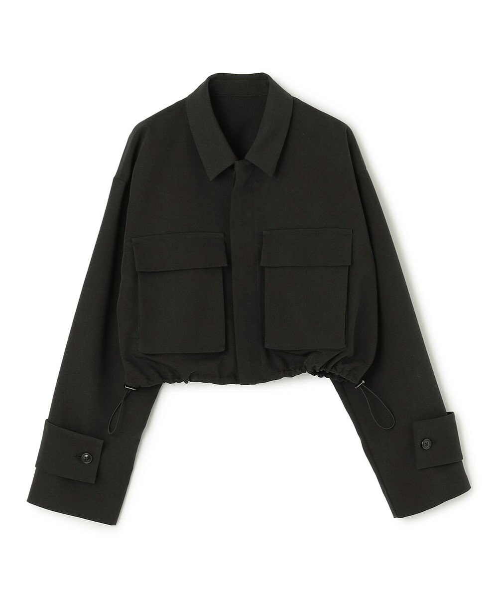 NAVE 【Nave・セットアップ可/洗える/撥水】スパンツイル ショートジャケット 