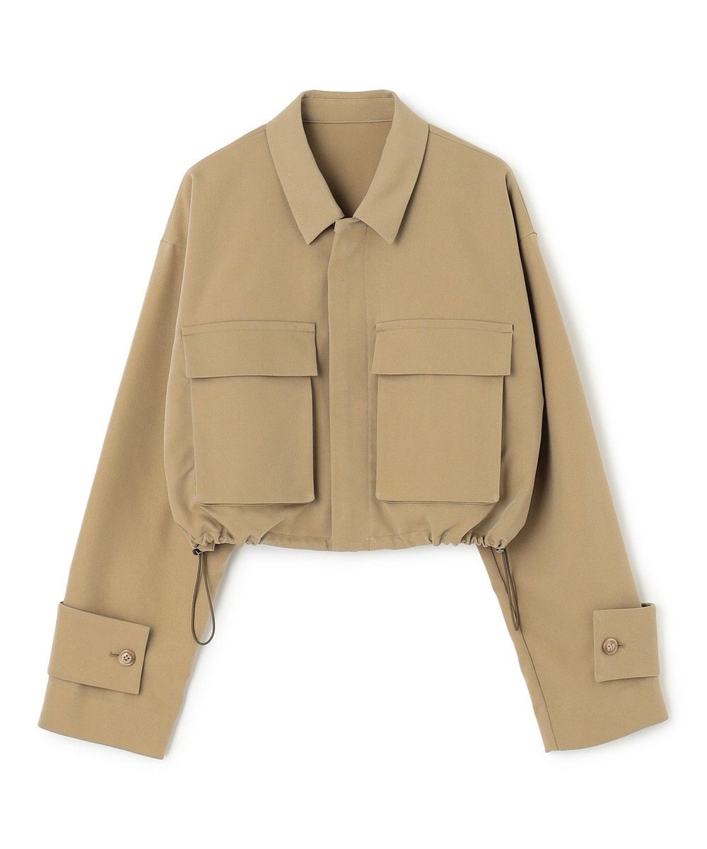 NAVE 【Nave・セットアップ可/洗える/撥水】スパンツイル ショートジャケット 