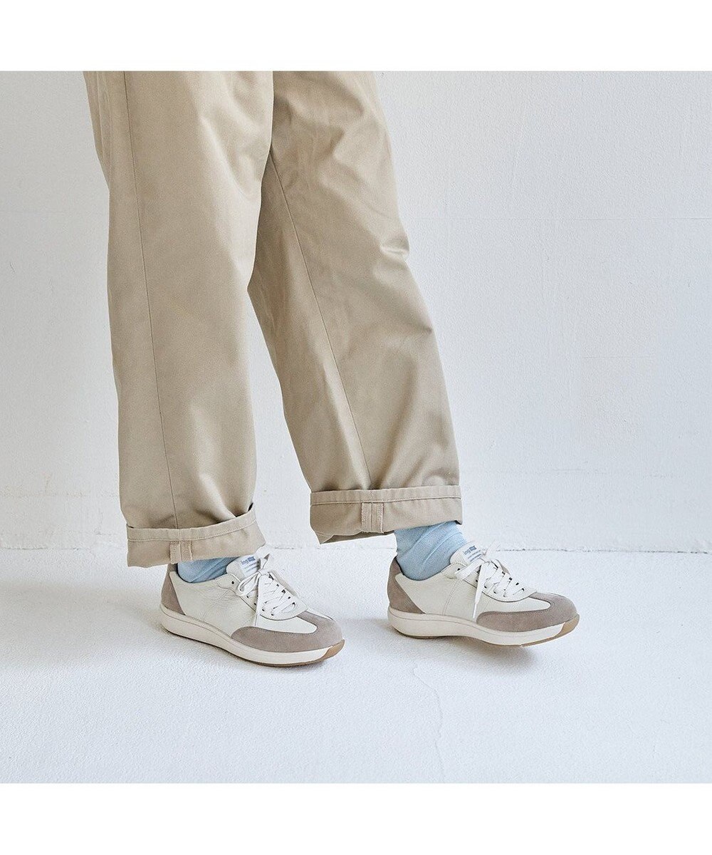 ing <ing>レザースニーカー 