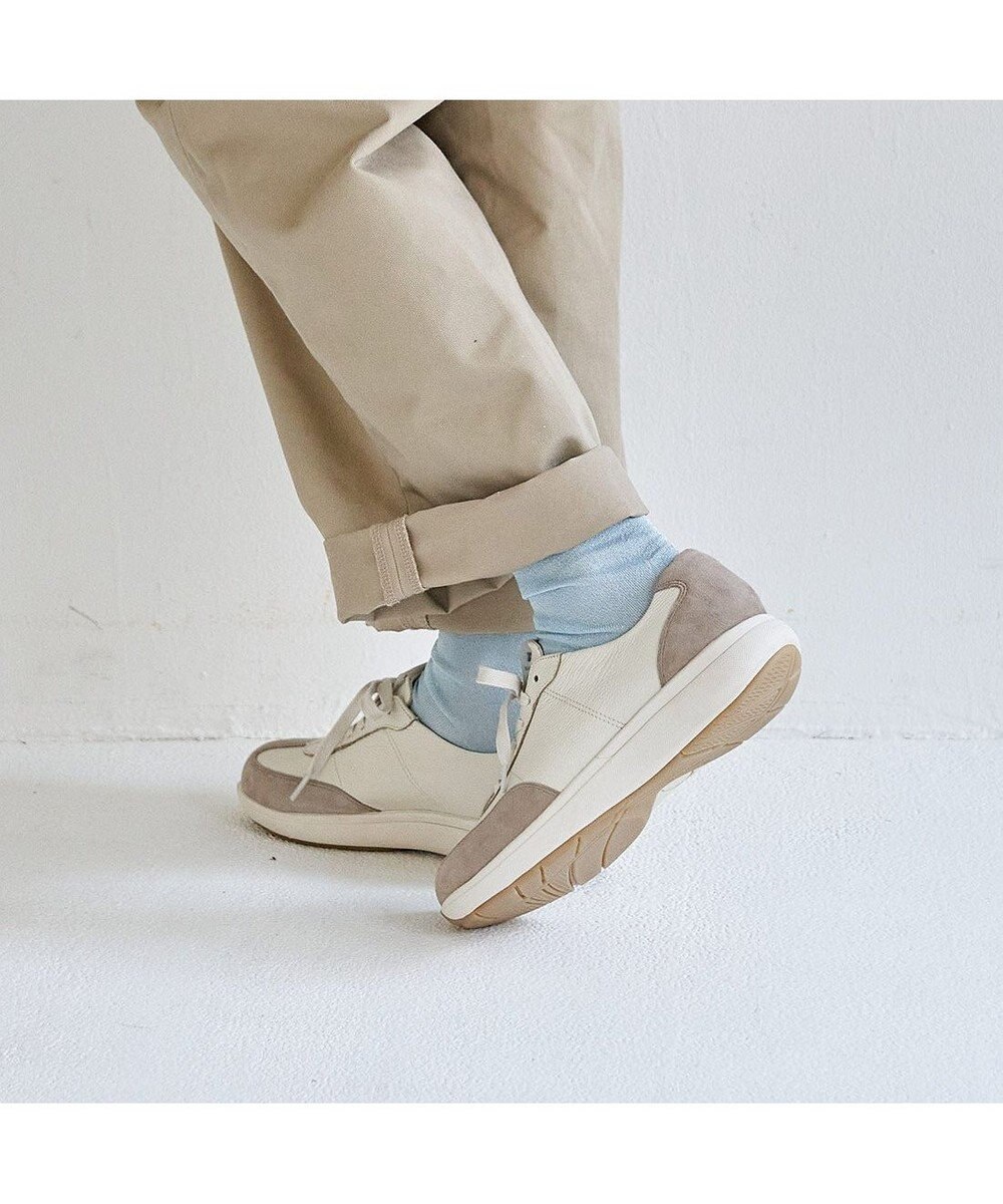 ing <ing>レザースニーカー 