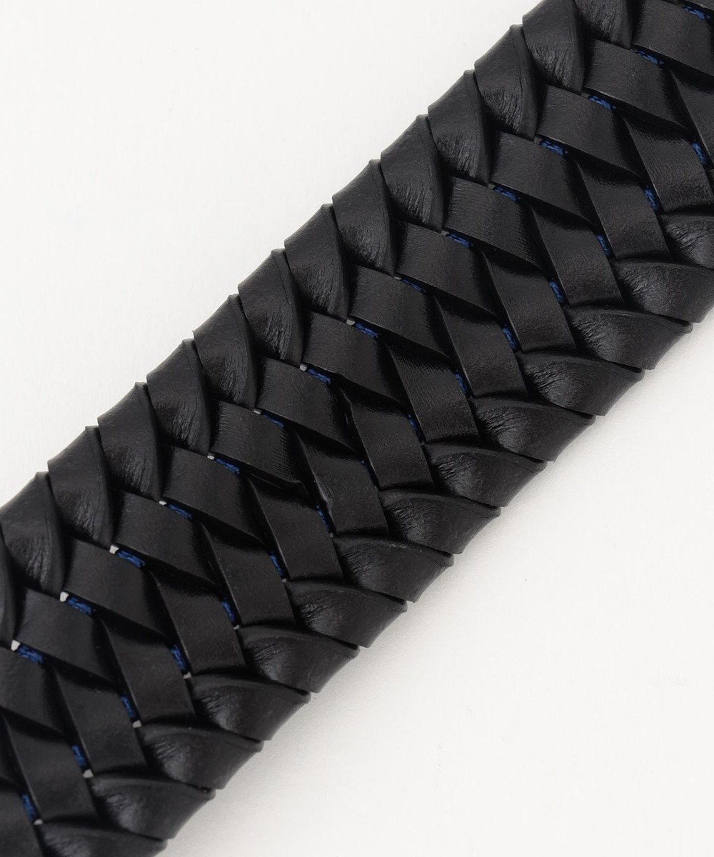 JOSEPH ABBOUD 【伸びる/日本製】ストレッチレザー ベルト 