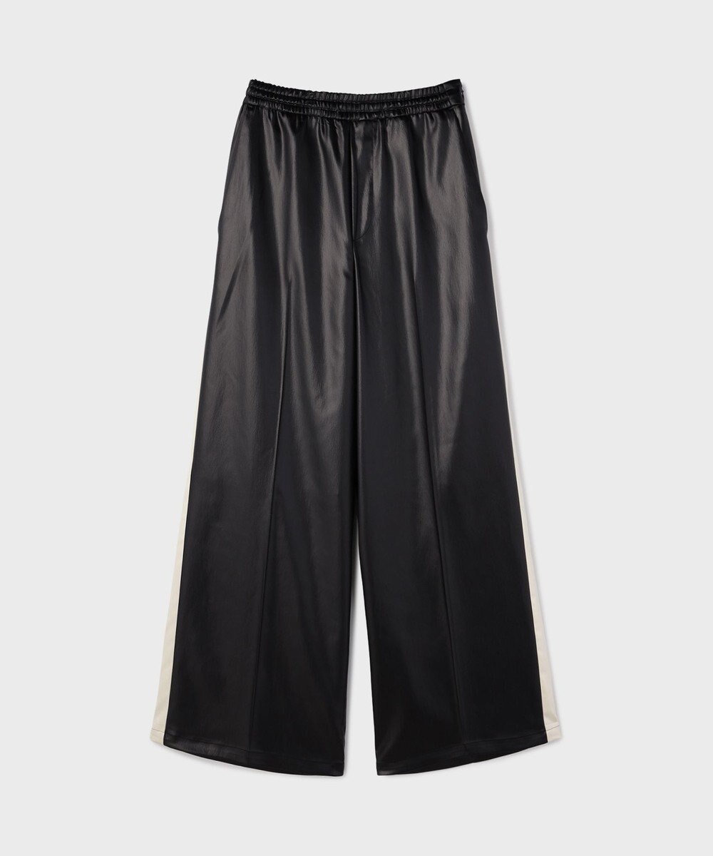 GRACE CONTINENTAL レザーライクパンツ 