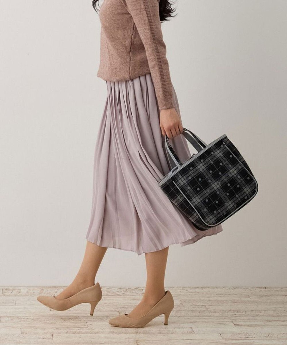 ROOTOTE 1344【フェルト生地】LT.スクエア.ドットチェック-A 