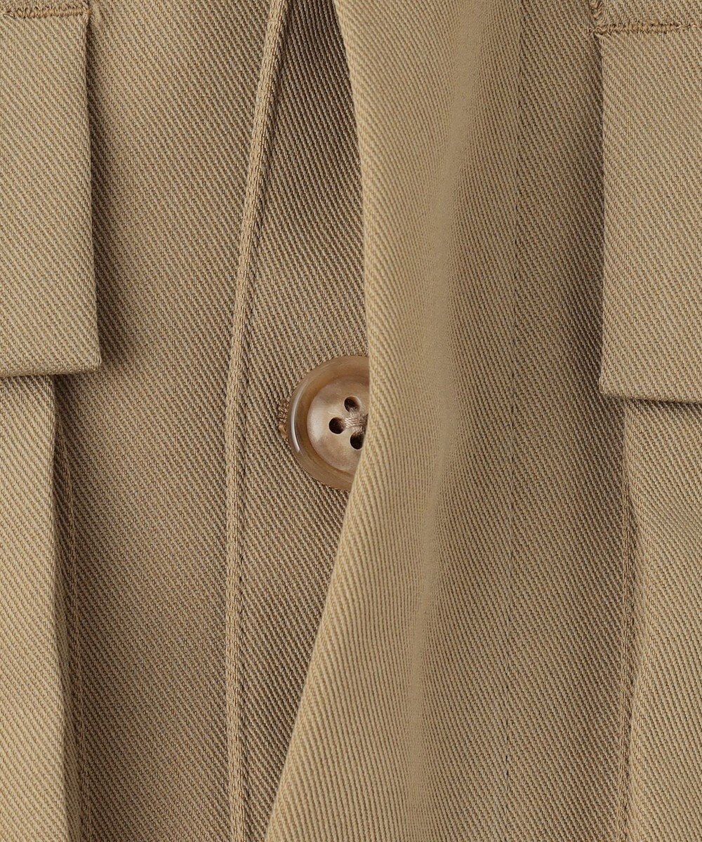 NAVE 【Nave・セットアップ可/洗える/撥水】スパンツイル ショートジャケット 