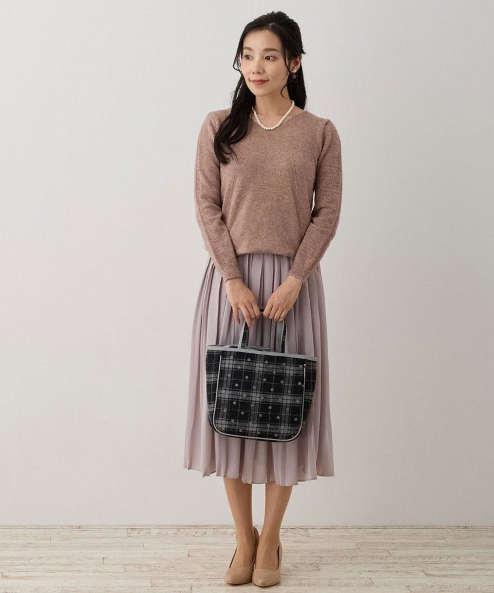 ROOTOTE 1344【フェルト生地】LT.スクエア.ドットチェック-A 