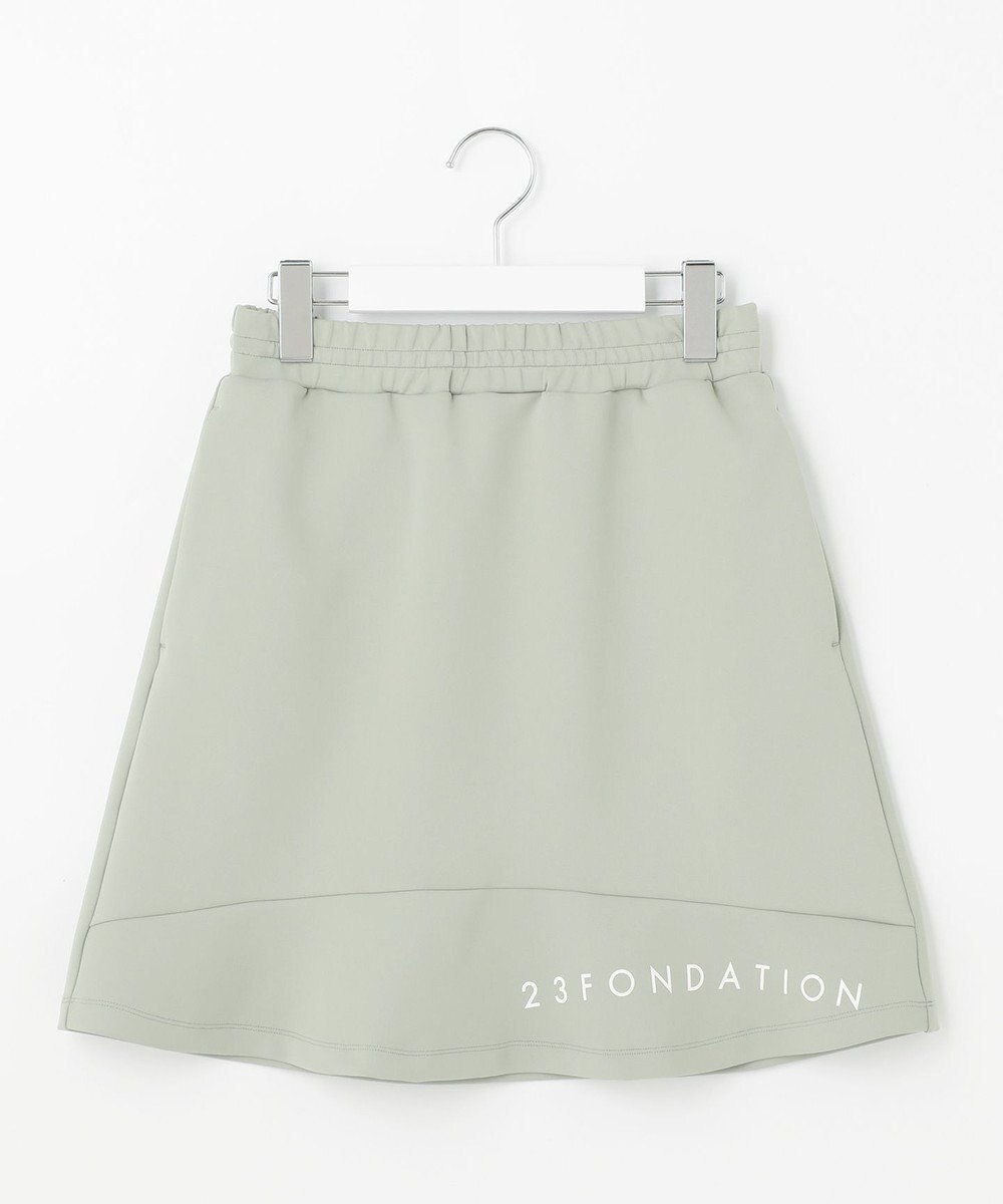 23区GOLF 【WOMEN】【23Fondation/WEB&一部店舗限定】ソフトダンボールニット スカート 