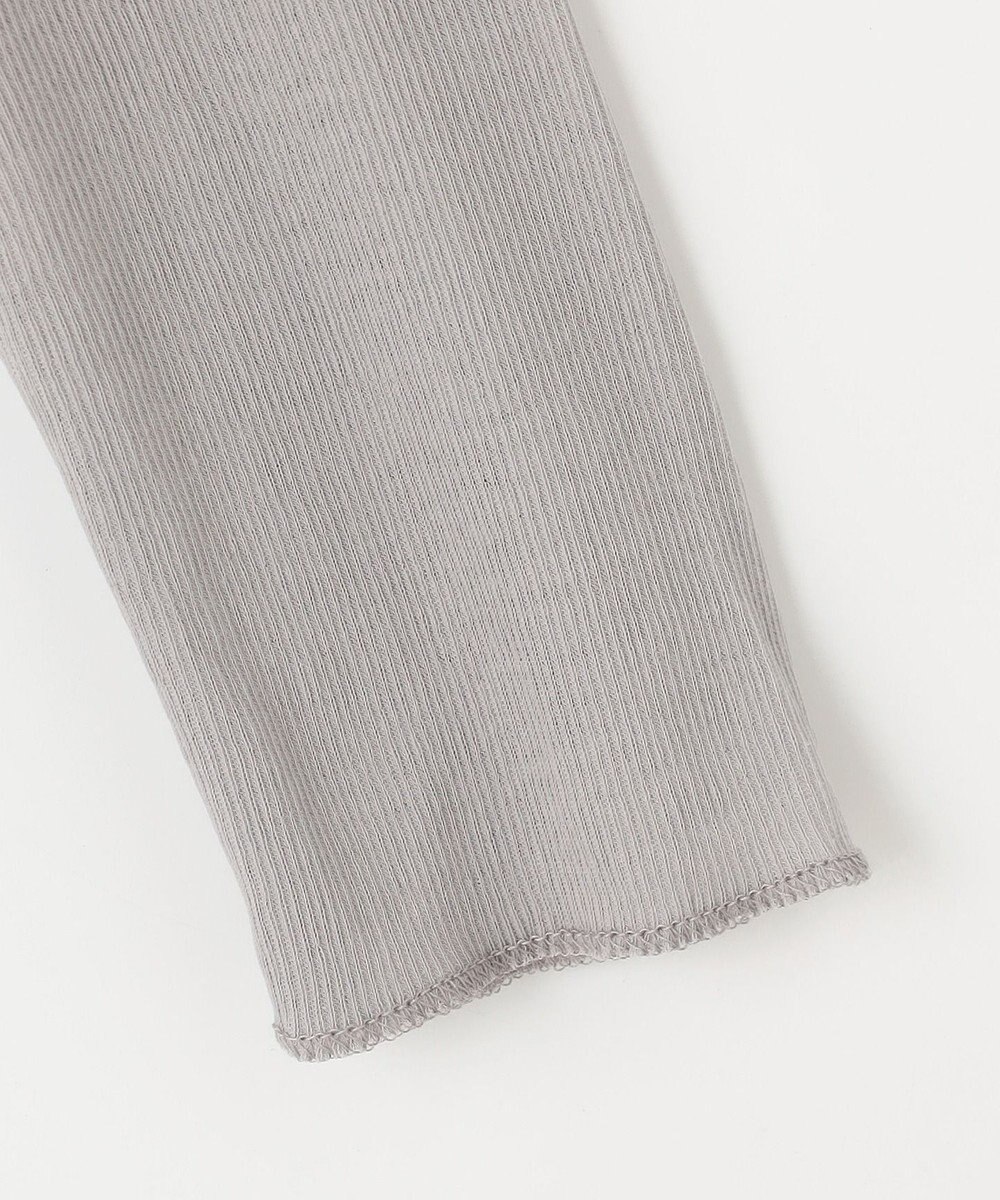 23区 【SLOW/一部店舗限定】新色追加！シアーリブロンTEE タートルネック カットソー 