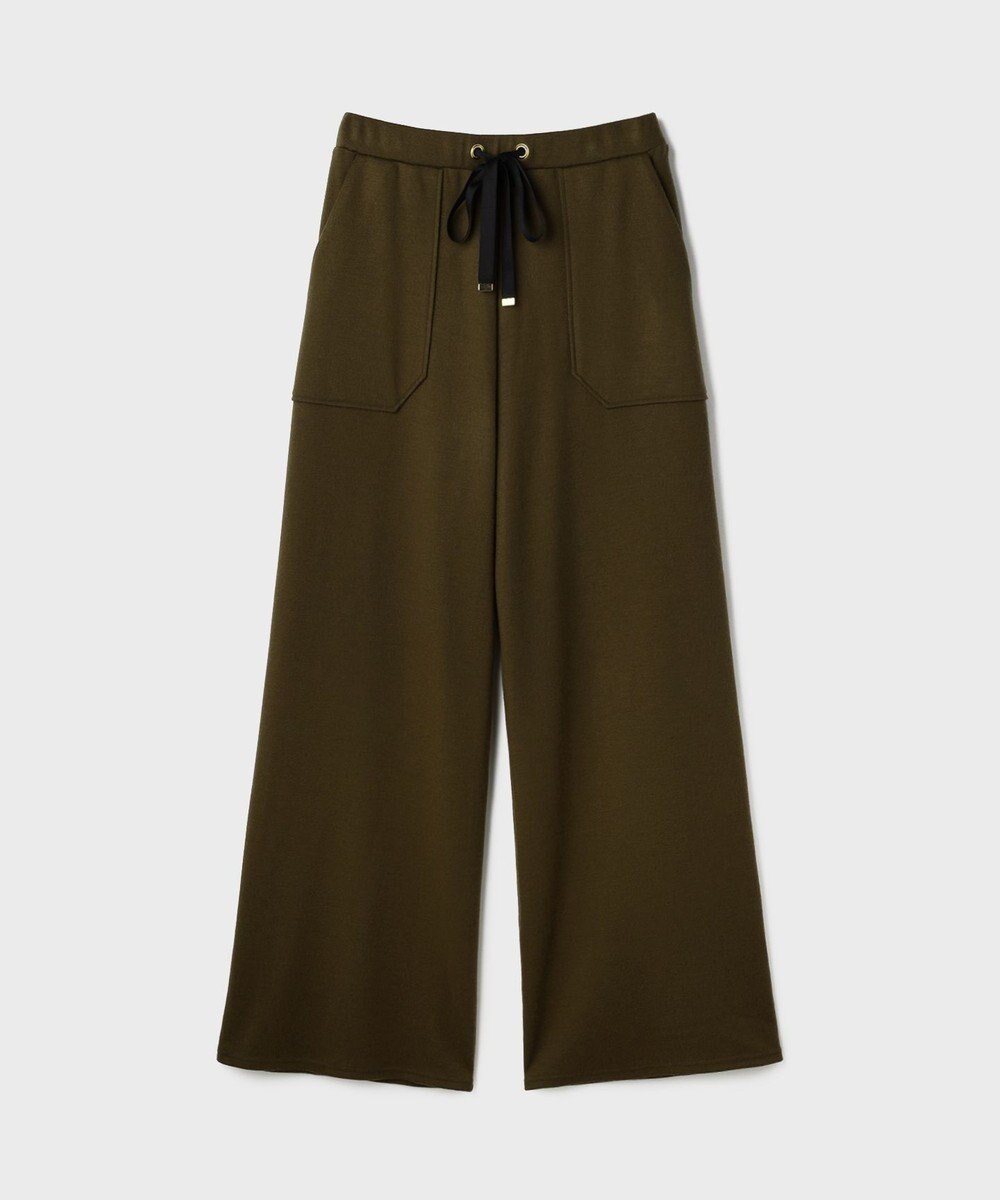 GRACE CONTINENTAL ウールジャージパンツ 