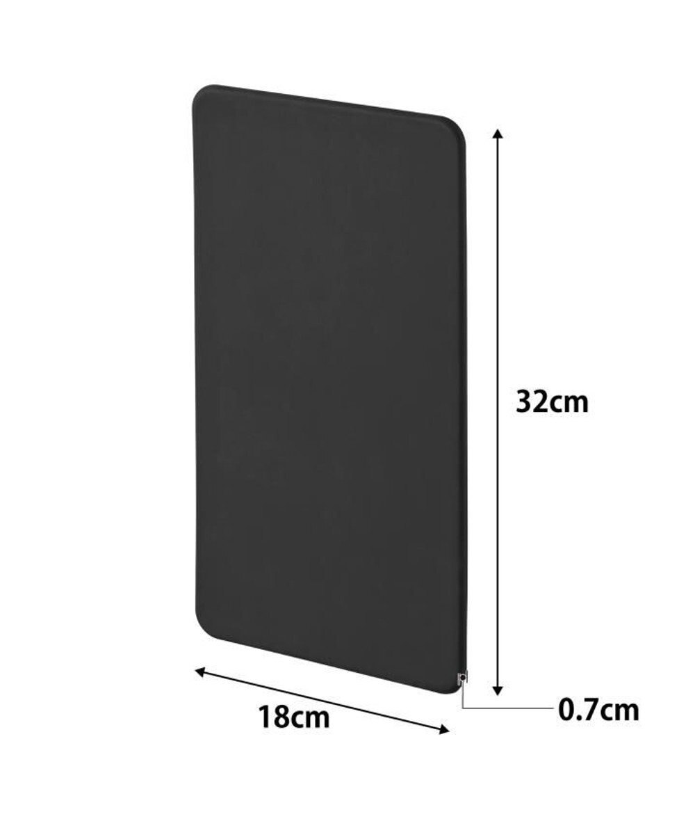 tower マグネットレンジガード タワー 4枚パネル ブラック 