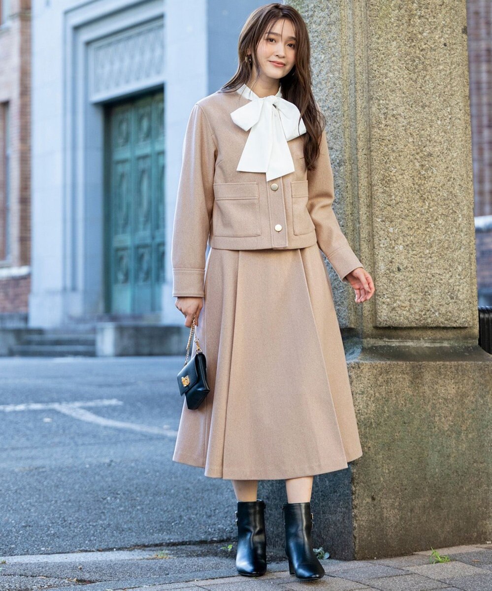 ANY SIS 【2SET】ジャケット × フレアスカート セット 