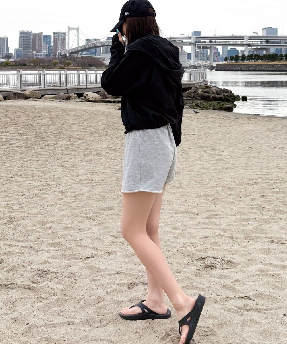 WEGO 【日焼け対策/セットアップ対応】ラッシュガードZIPパーカー 