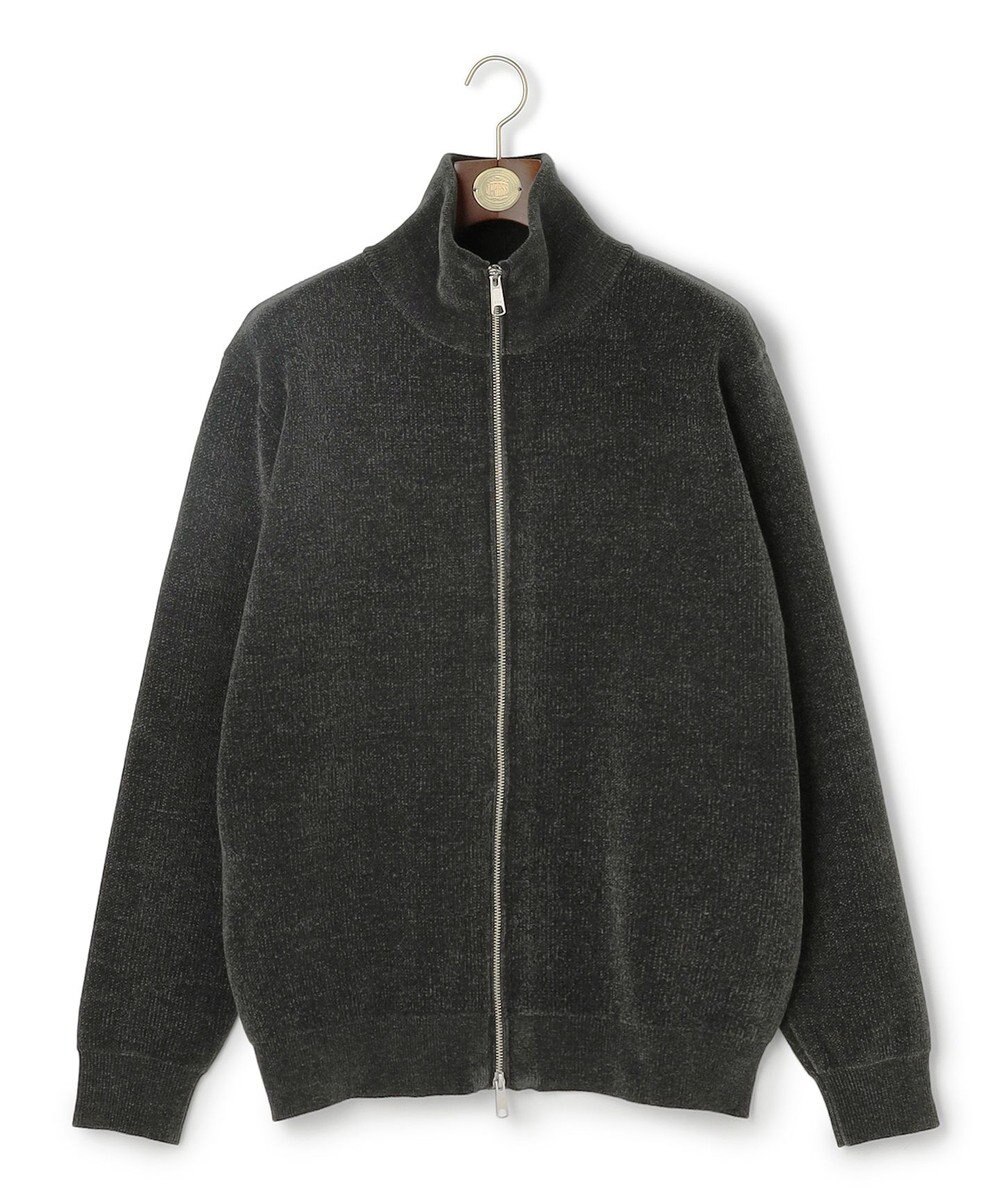 J.PRESS MEN 【WEB・一部店舗限定】モールダブルフェイス ドライバーズニット 