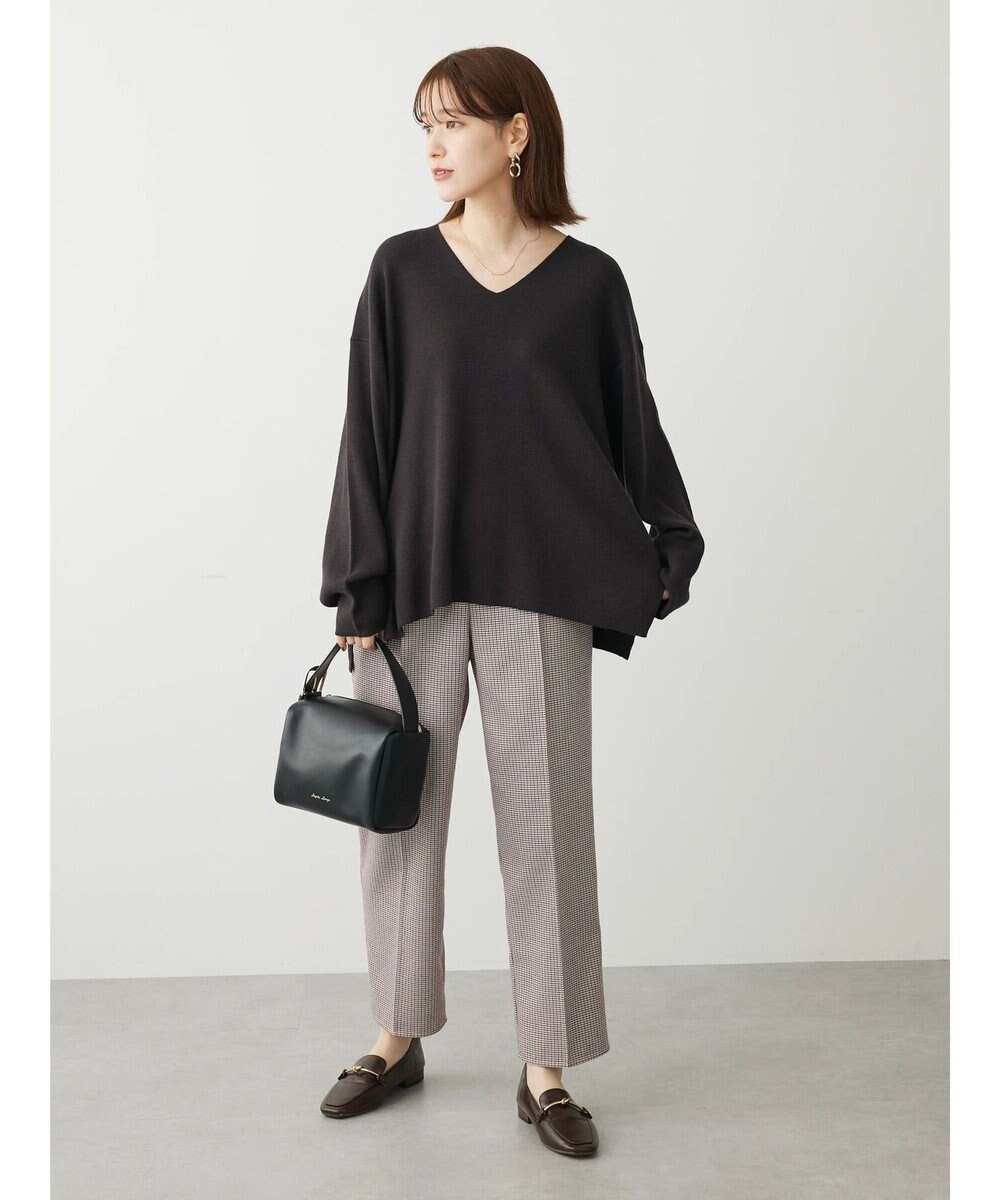 Green Parks 柄テーパードパンツ 