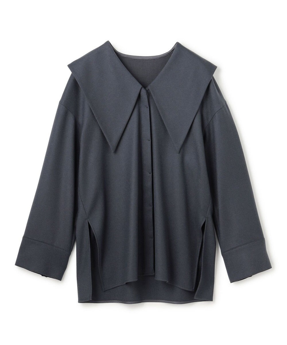 uncrave フランネル BIGカラーシャツ 